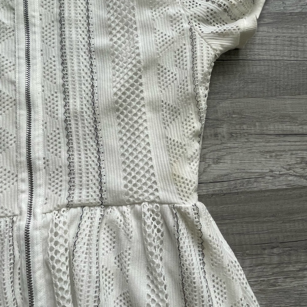 White topshop dress